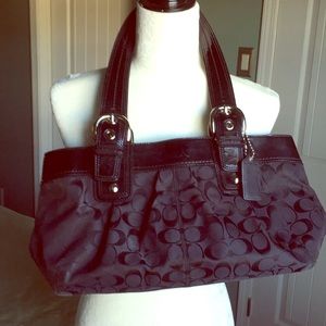 Final price 💰Coach black handbag